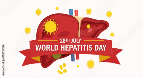 Commemorate World Hepatitis Day with vital health awareness visuals