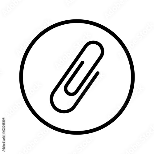 Paper clip icon