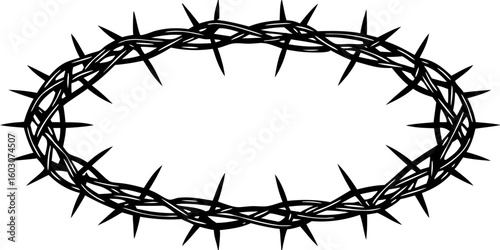 Crown of Thorns Vector Icon