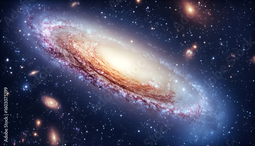 galaxy in space