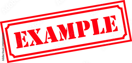 Grunge stamp example