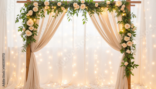 Elegant Wedding Arch