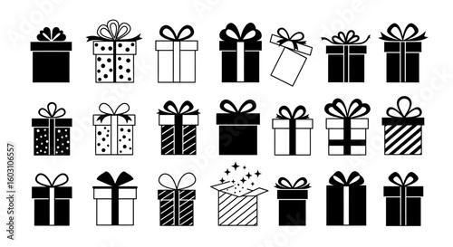 A Collection of Beautifully Wrapped Gift Boxes Ready for Celebration and Special Occasions Showcasing Festive Presentation