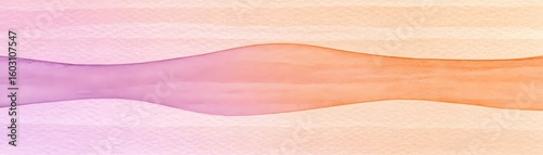 Abstract, flowing shapes in soft pastel hues.