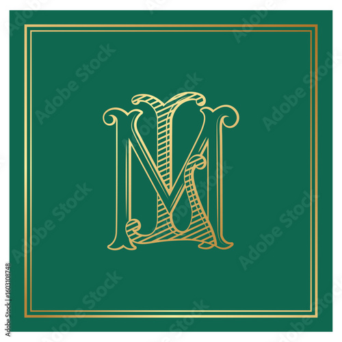 ML, LM, logo ML, Letter ML,  Monogram ML, Wedding Monogram, Wedding Logo, Logo Design , Monogram Vintage