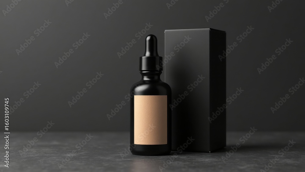 Fototapeta premium Bold Simplicity in Every Drop of Pure Skincare Power