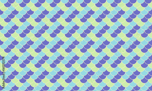 Vibrant pastel mermaid scales pattern.  Perfect for textile design, website backgrounds, or whimsical branding.  This seamless texture evokes a sense of fantasy and underwater wonder.
