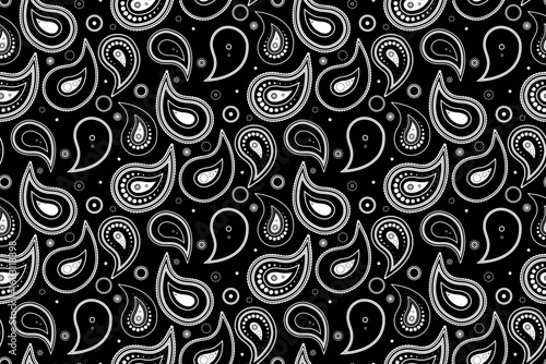 Springtime picture and wallpaper sparse. Paisley plant to intricate curled. Indian geometric to repeat floral.