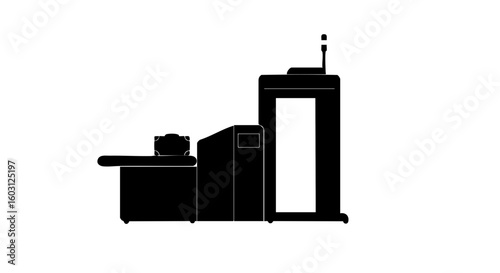 Security checkpoint equipment.