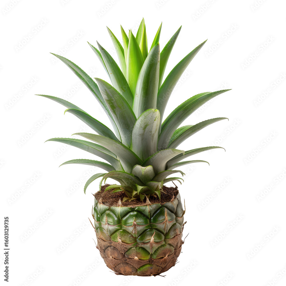 Fototapeta premium Close-up of a pineapple (5)