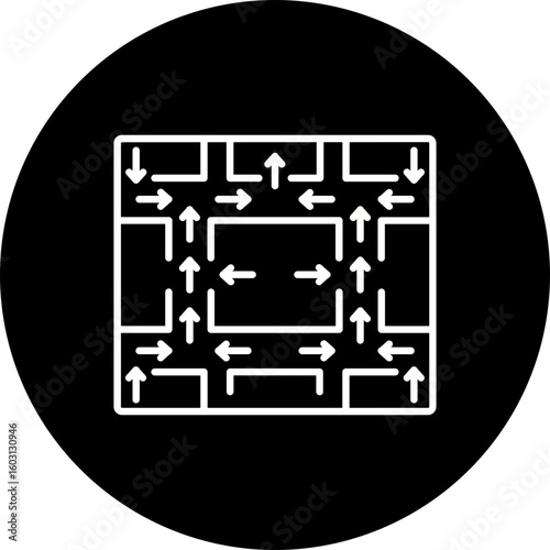 Evacuation Plan Icon