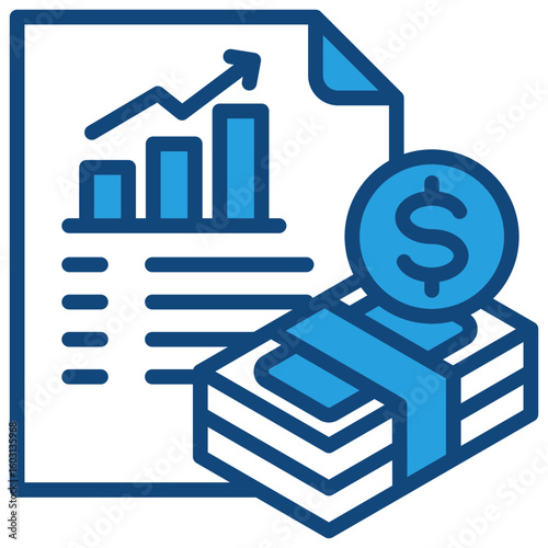 Finance Report Icon