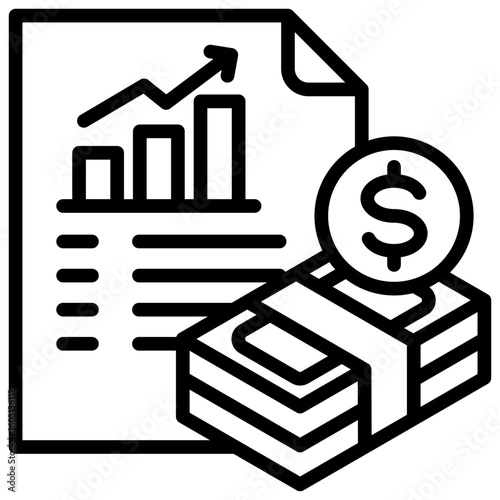 Finance Report Icon