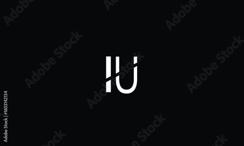 IU,UI,I,U,I abstract, letters, logo, monogram, style, symbols, ambitions, icons, 

