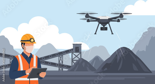 Drone Technology in Mining Operations: Enhancing Efficiency and Safety at the Site