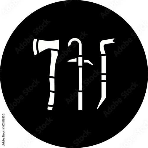 Firefighter tools Icon