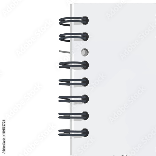 Spiral Bound Notebook Detail