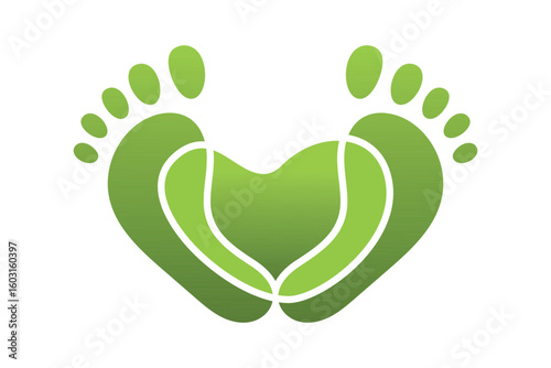 Foot Care Design Inspiration. Foot Care Symbol Logo Vector Template Design, Foot Care Design Logo Vector Illustration