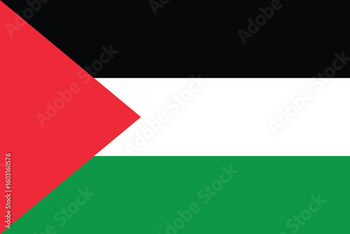 palestine flag illustration with bold colors and clean design perfect for national pride and cultural representation Free Download palestine flag illustration with bold colors and clean design perfect for national pride and cultural representation - GFXLoad