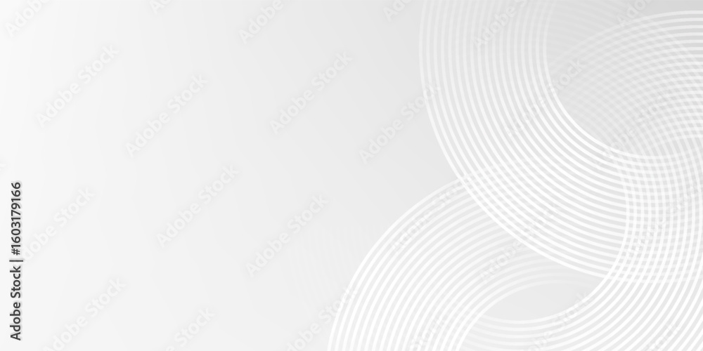 Fototapeta premium Background grey modern background with circle elements. Digital technology simple abstract modern