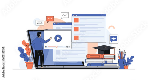 Digital Learning Experience and Online Education Platform for Skill Development and Knowledge Acquisition