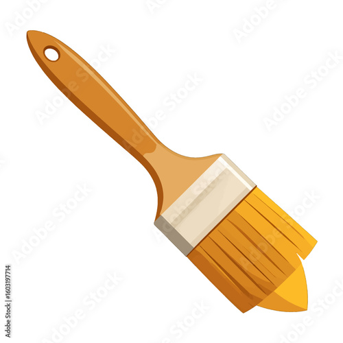 Colorful Paintbrush Illustration