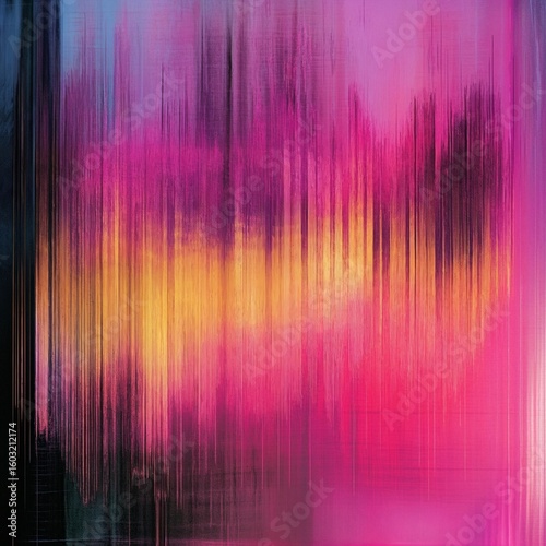 Abstract colorful background with pink  orange  and black hues  