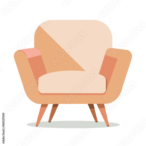 armchair vector illustration