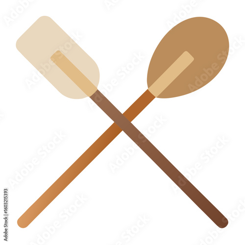 wooden spoon and fork