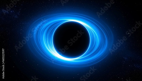 Cosmic vortex in space