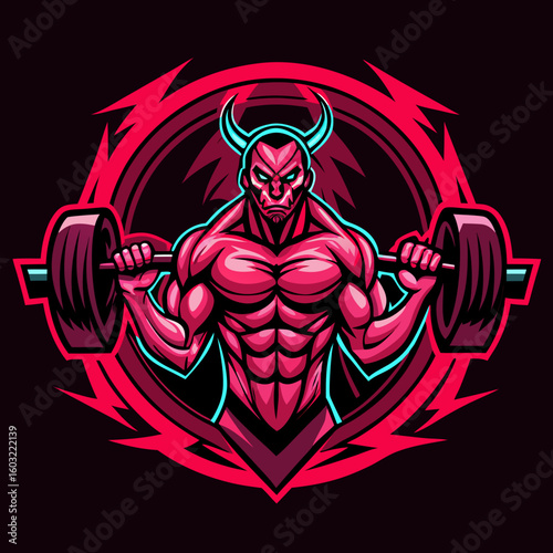 set of gym or fitness logo sport line vintage vector illustration template icon graphic design. bundle collection of various body building sign or symbol for training center concept typography