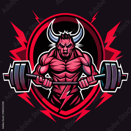 set of gym or fitness logo sport line vintage vector illustration template icon graphic design. bundle collection of various body building sign or symbol for training center concept typography