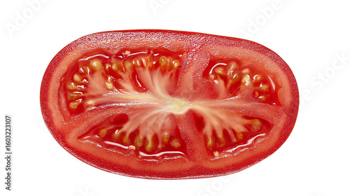 Wallpaper Mural Tomato Slice on Transparent Background Close-Up Torontodigital.ca