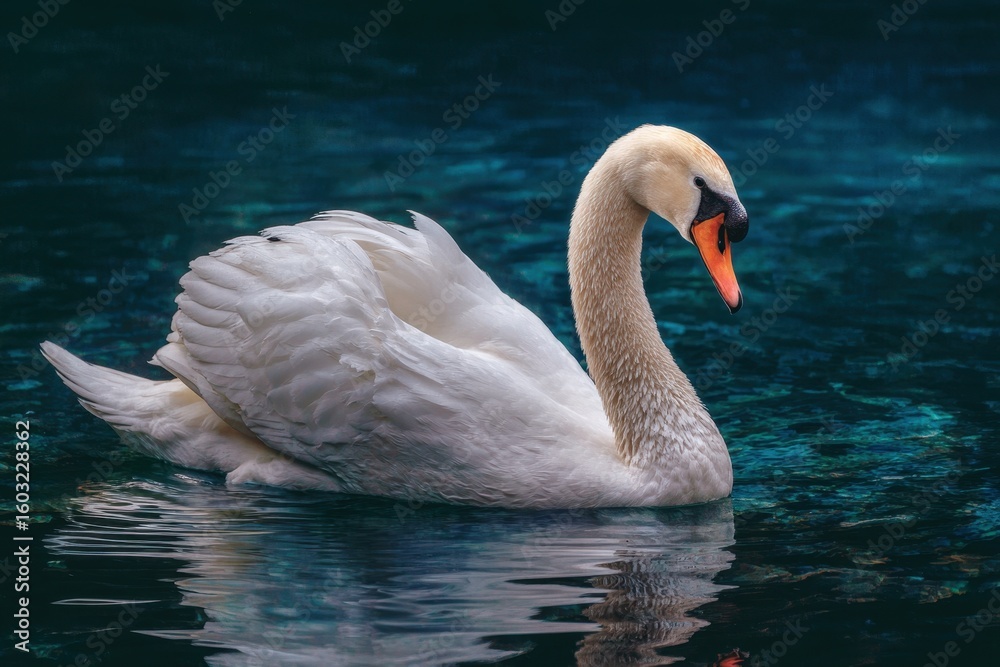 Fototapeta premium Bird on surface