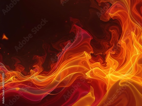 abstract fire background