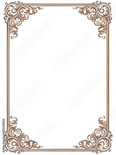 Ornate Decorative Frame Design