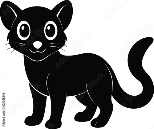 Catsilhouette Stock Illustrations