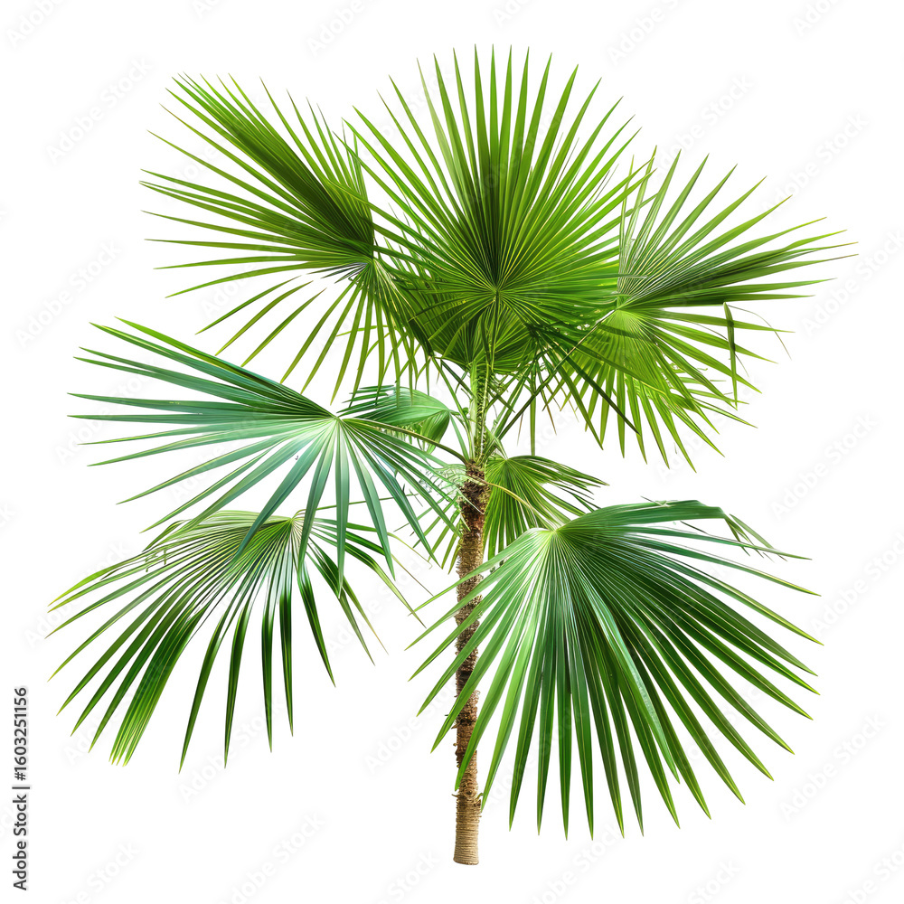 Vibrant palm tree graphic Vibrant palm tree graphic