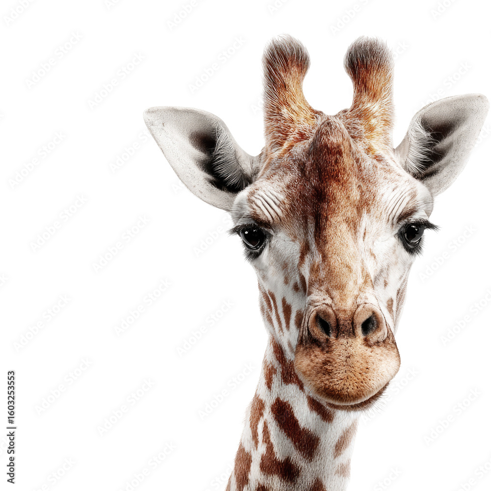 Fototapeta premium Close-up giraffe portrait