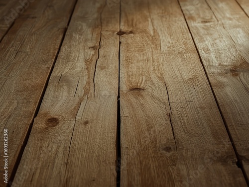 Rustic wooden planks create a warm and inviting backdrop for your next creative project or farmhouse design