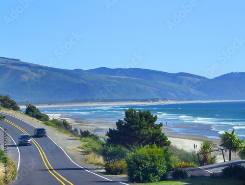 Curving Highway Besides Symons State Park