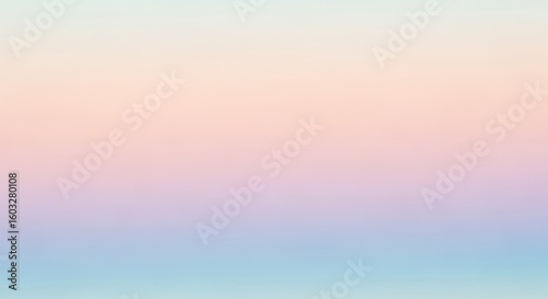 Soft pastel gradient background with subtle pink and blue hues