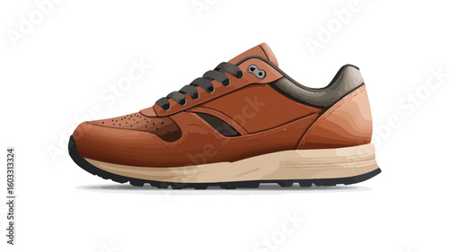 Modern Sneaker Shoe Mockup for Clothing