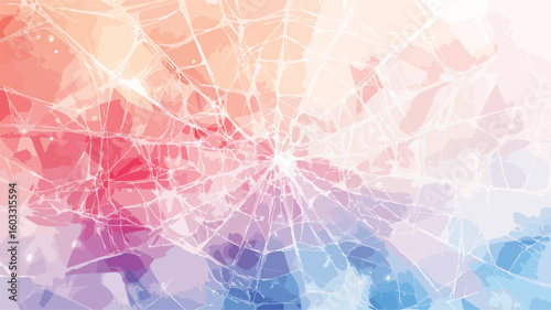 Wide Angle Spiderweb Contrast Photography