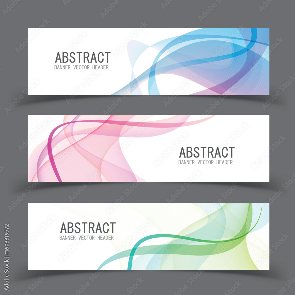 Naklejka premium set of business cards