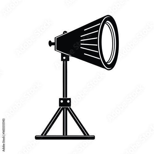 floodlight on white background