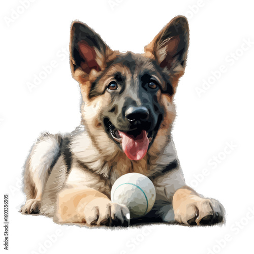 german shepherd dog