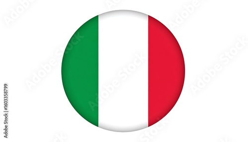 Circular Italian flag (1)