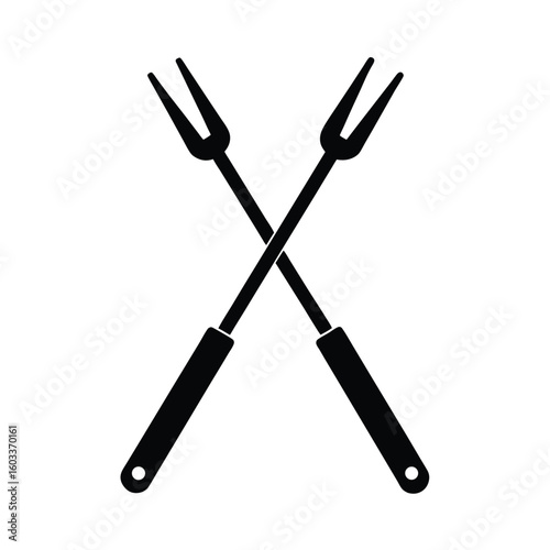 bbq tong vector