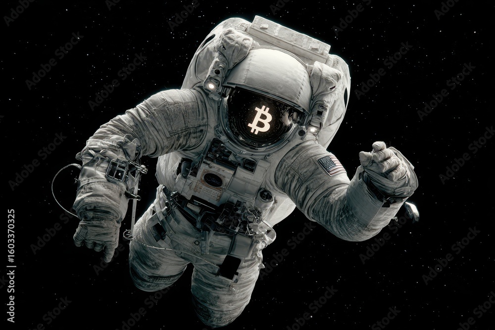 Fototapeta premium Astronaut in Space